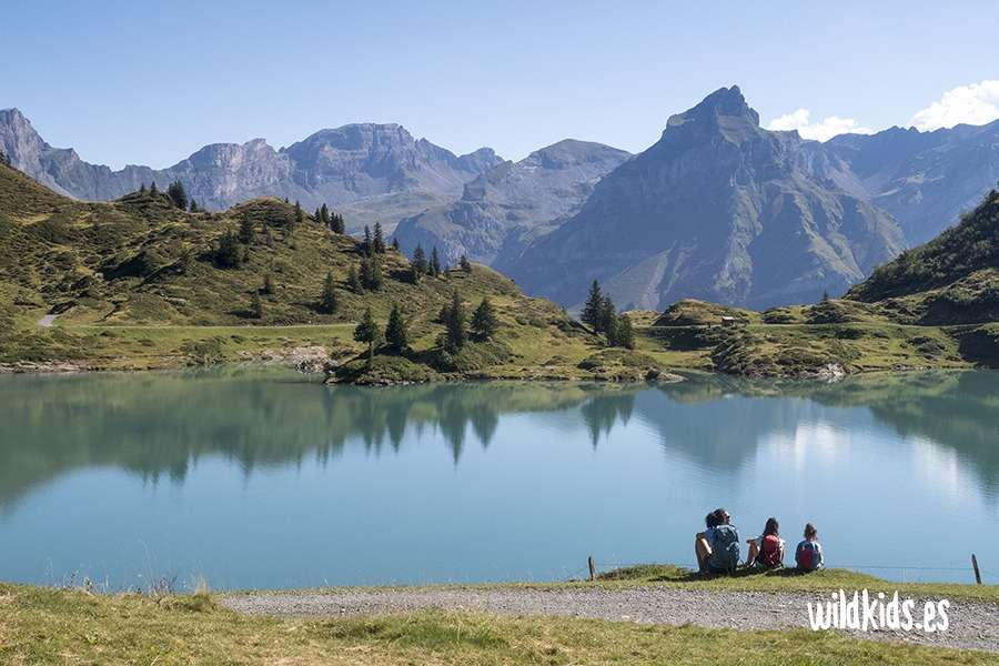 Rutas faciles con niños en Suiza: Trubsee