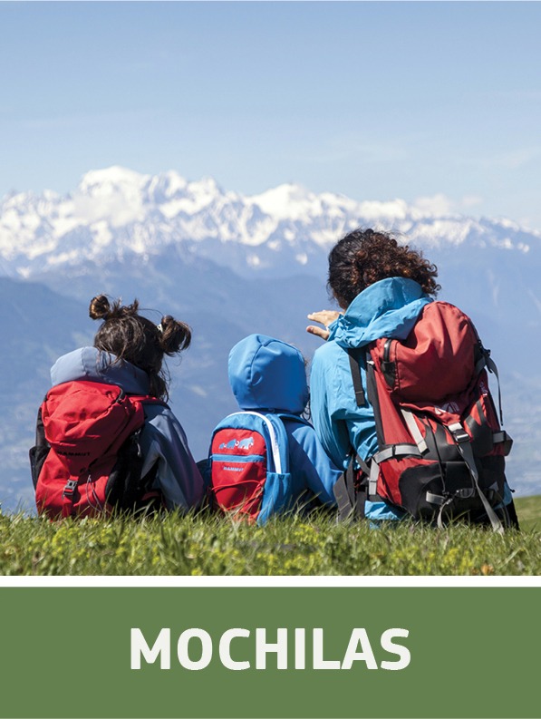 Material recomendado para excursiones con niños: mochilas