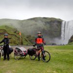 viaje a islandia con niños en bicicleta