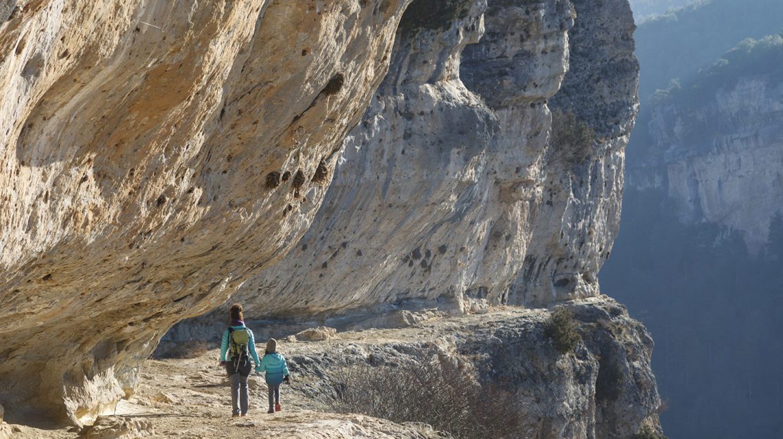 Serranía de Cuenca con niños