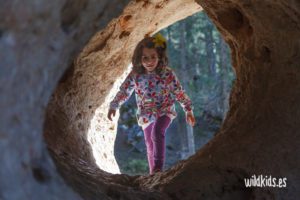 Serranía de Cuenca con niños