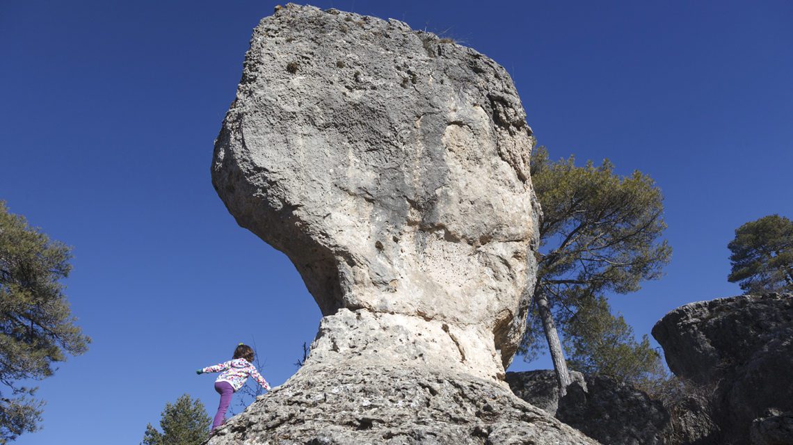 Serranía de Cuenca con niños