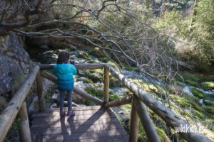 Serranía de Cuenca con niños