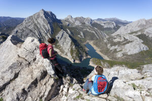 Picos de europa con niños