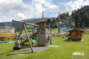 Parque de aventuras cerca de Jacobsbad. Suiza con niños Appenzell