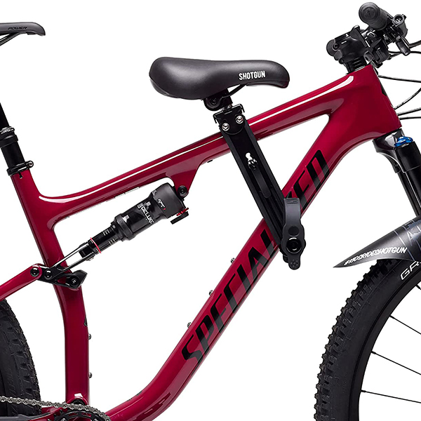 Silla de niño delantera para Bicicleta Roja