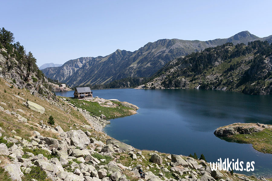 Valle de Aran con niños