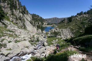 Valle de Aran con niños