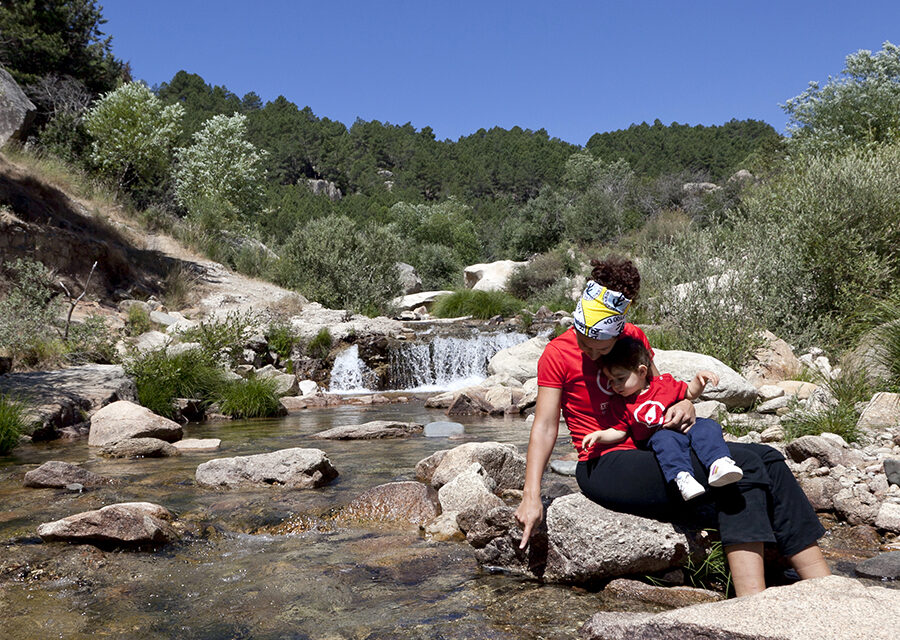 La pedriza con niños