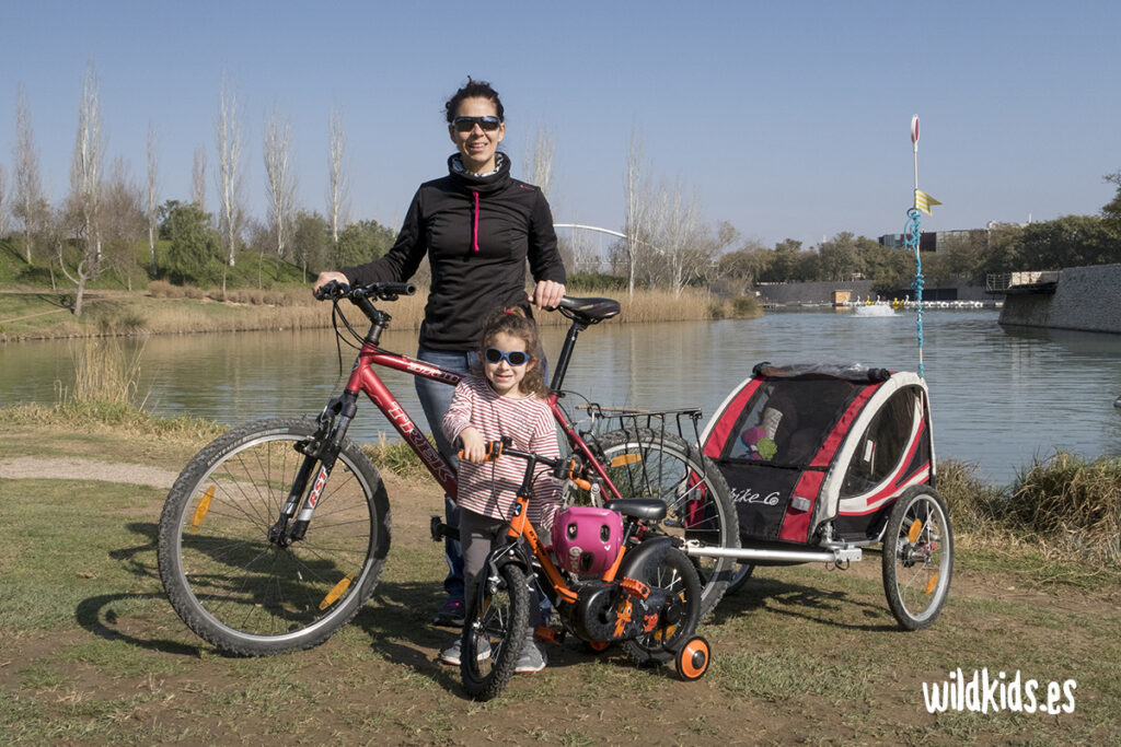 Tamaños de bicicleta para niños: con ruedines