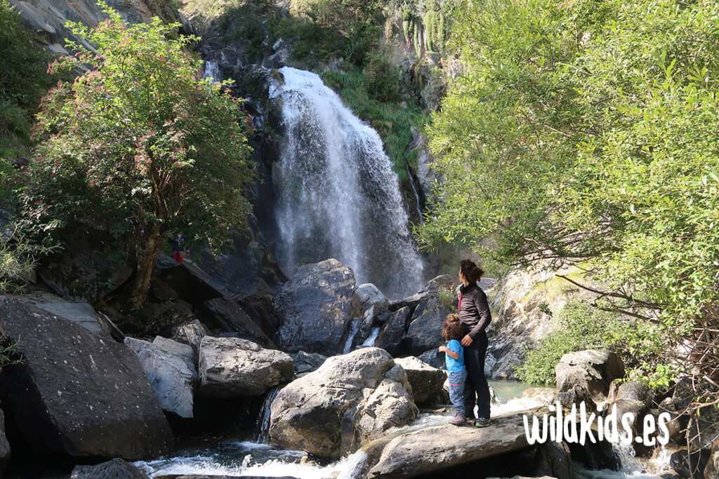 Cascadas en el Pirineo - Salto de Sallent Cascadas en el Pirineo aragones