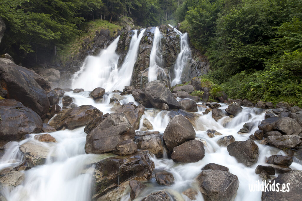 Cascadas en el Pirineo
