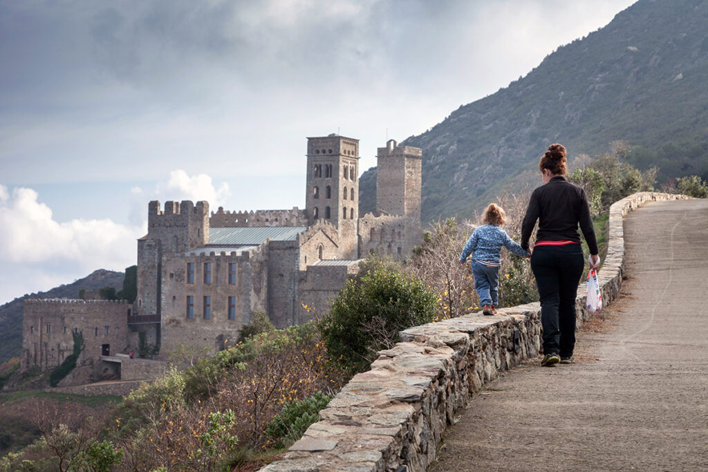Excursion con niños a Sant Pere de Rodes