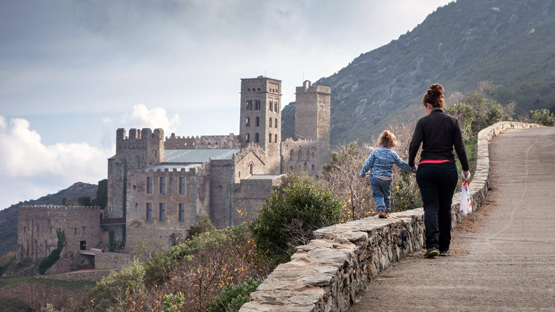 Excursion con niños a Sant Pere de Rodes