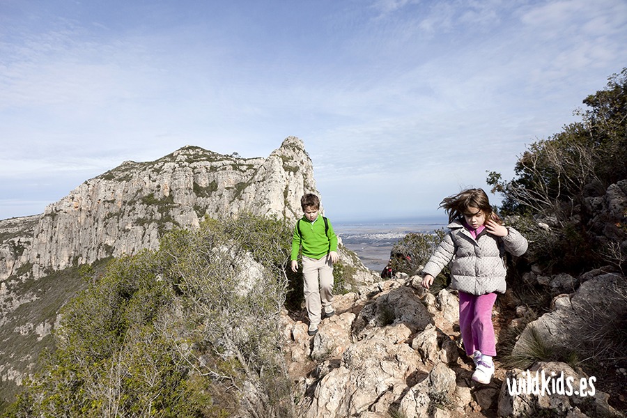 Excursion con niños a la Creu del Cardenal en la Murta