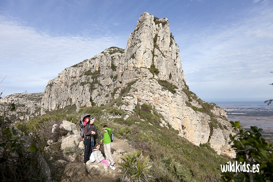 Excursion con niños a la Creu del Cardenal en la Murta