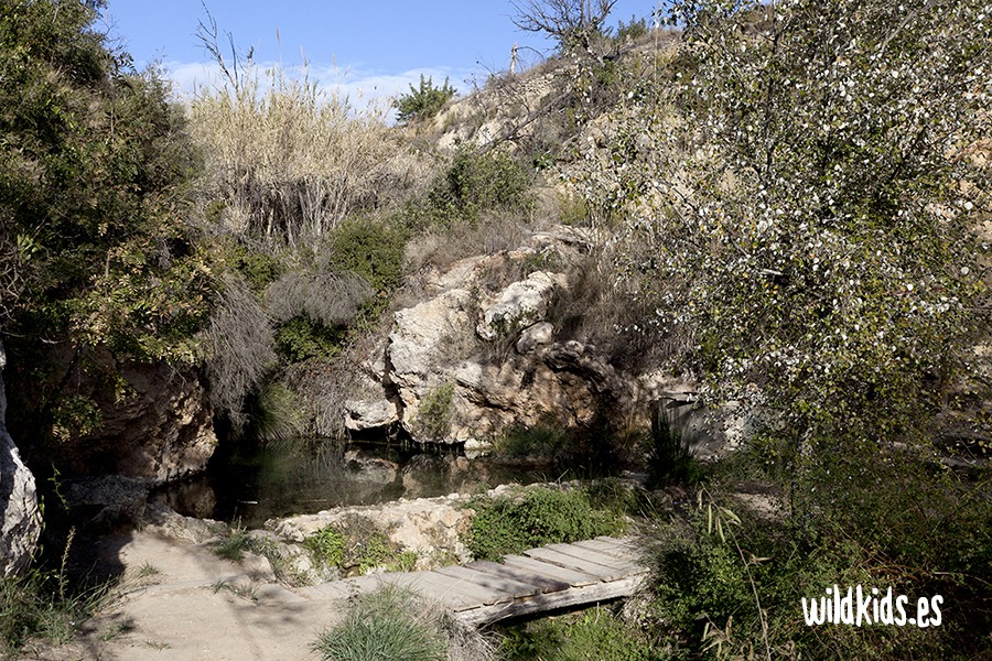 Excursion con niños en Alborache a la cueva de las Palomas