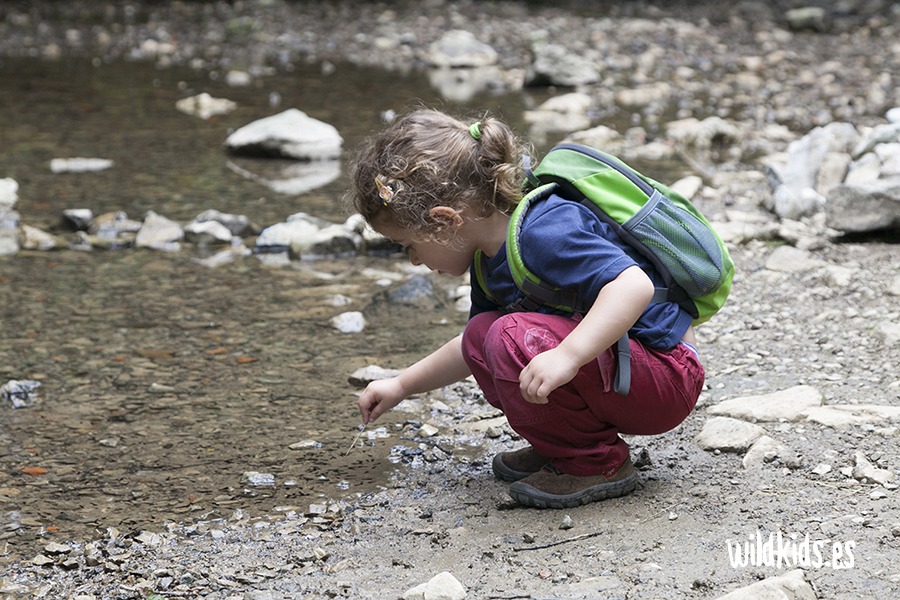 Excursión con niños a los nacederos de Larraun en el Pirineo navarro