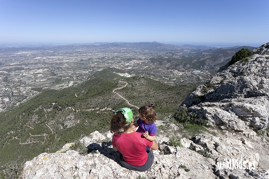 Excursion con niños al Benicadell 05 Excursion con niños al Benicadell