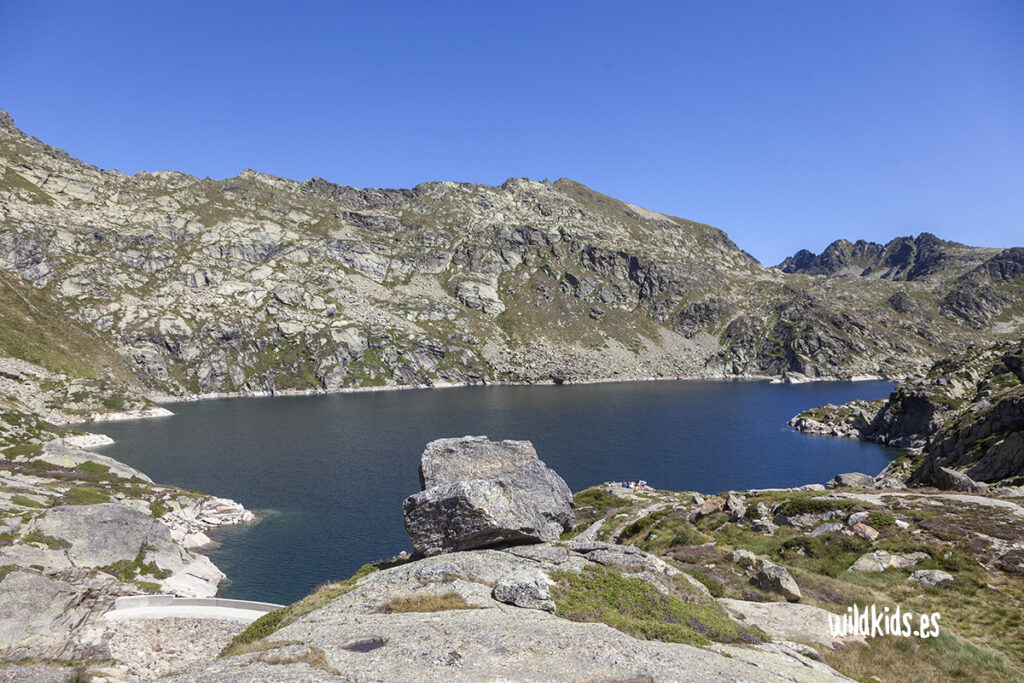 Excursion con niños al estany de Juclar en Andorra