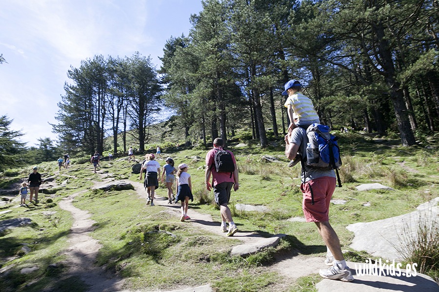 Excursión con niños al pico Larrun en el Pirineo navarro