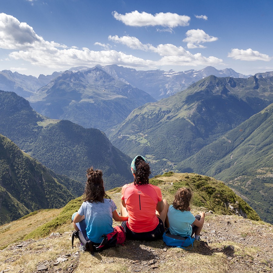 Excursión con niños al pico de Bergons