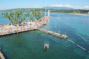 Viajar a Ginebra con niños: Baños de Paquis