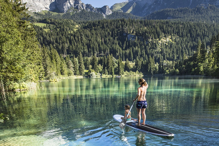 Lagos de montaña en Suiza: Crestasee