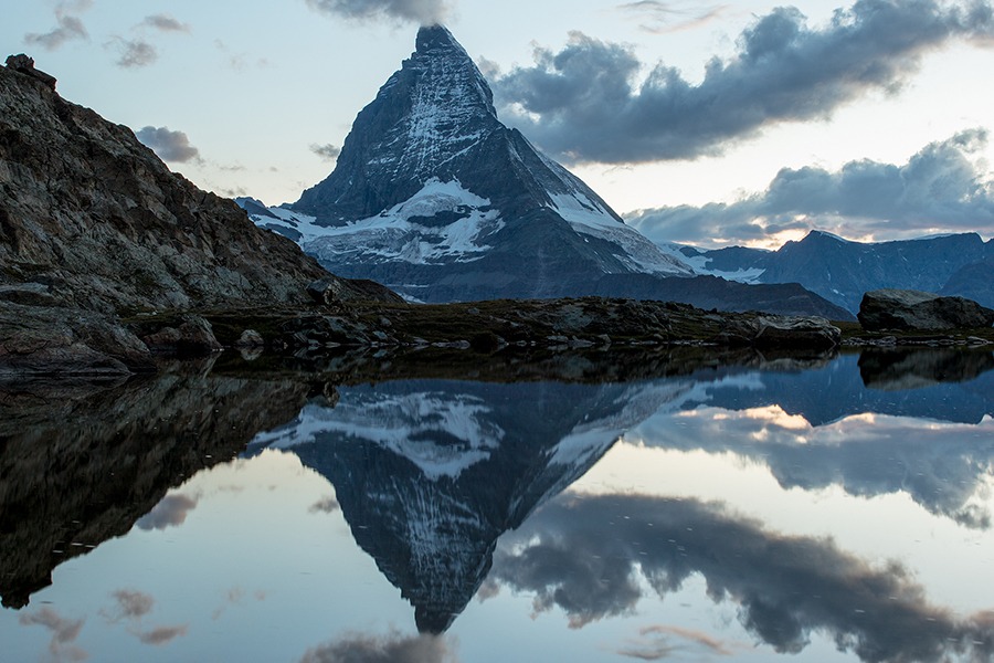 Lagos de montaña en Suiza: Riffelsee