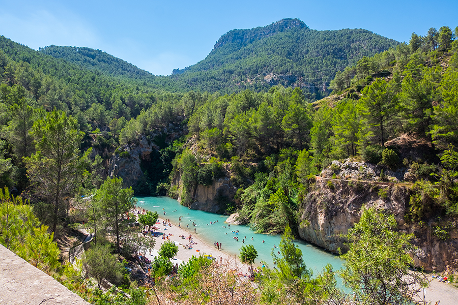 Piscinas naturales en Comunidad Valenciana para ir en familia