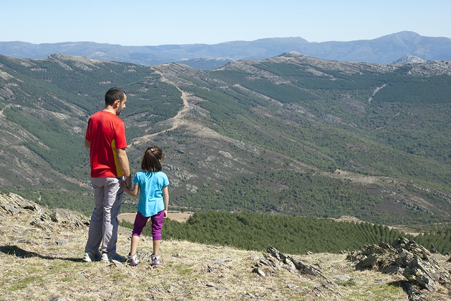 Peña de la Cabra con niños (4) Excursión con niños a la peña de la Cabra