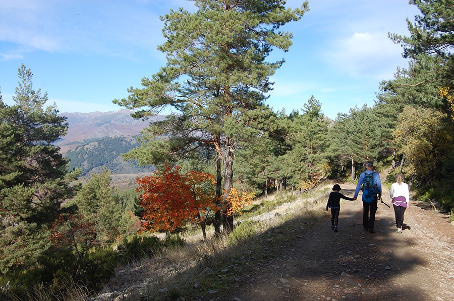 Peña de la Cabra con niños (6) Excursión con niños a la peña de la Cabra