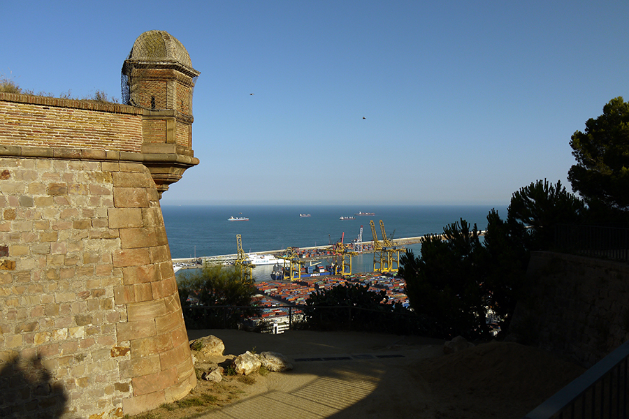 Excursion con niños al castillo de Montjuic
