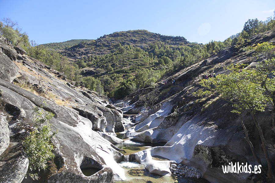 Excursión con niños en el valle del Jerte a la ruta de los Pilones