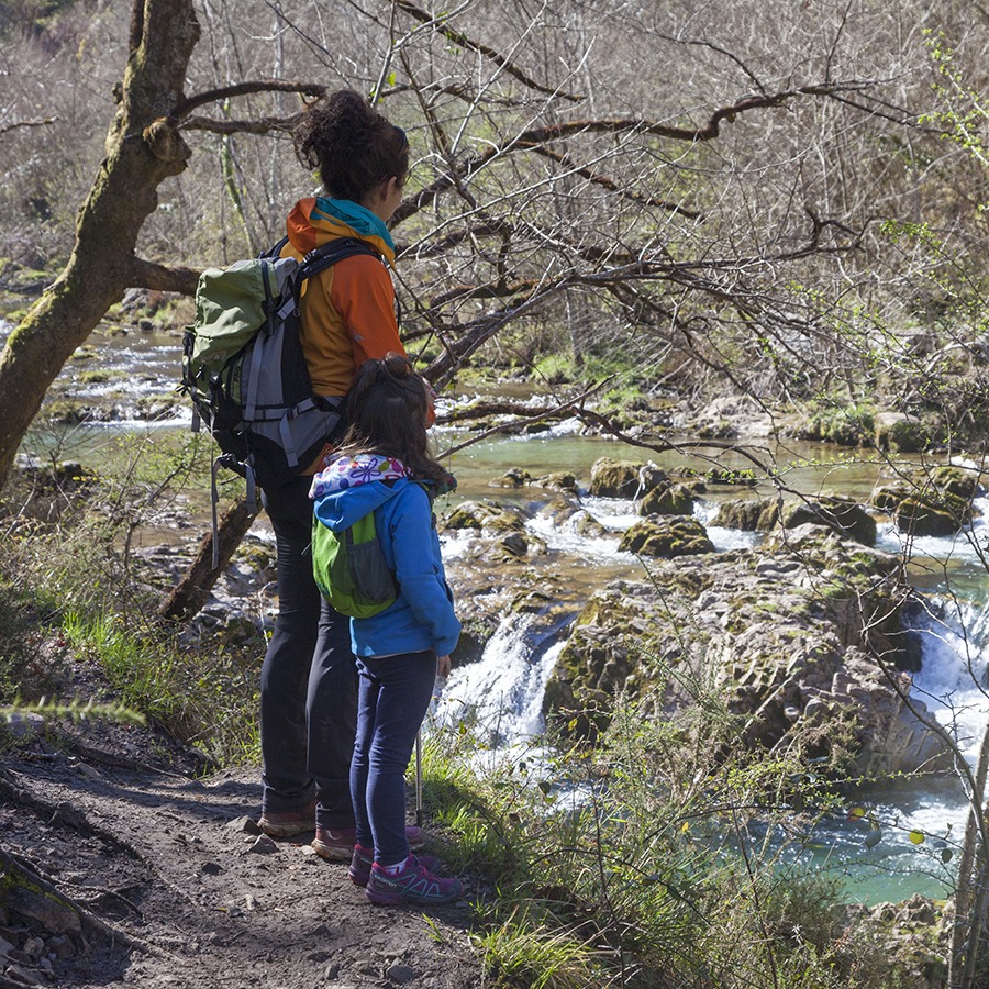 Excursión con niños a la hoya de San Vicente