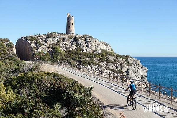 Rutas con niños cerca de Valencia - Via verde del Mar