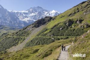 Rutas faciles con niños en Suiza