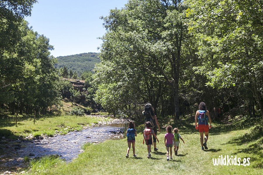 Sendas de la hiruela con niños (5) Excursión con niños por las sendas de la Hiruela