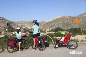 Sierra de Albarracin con niños