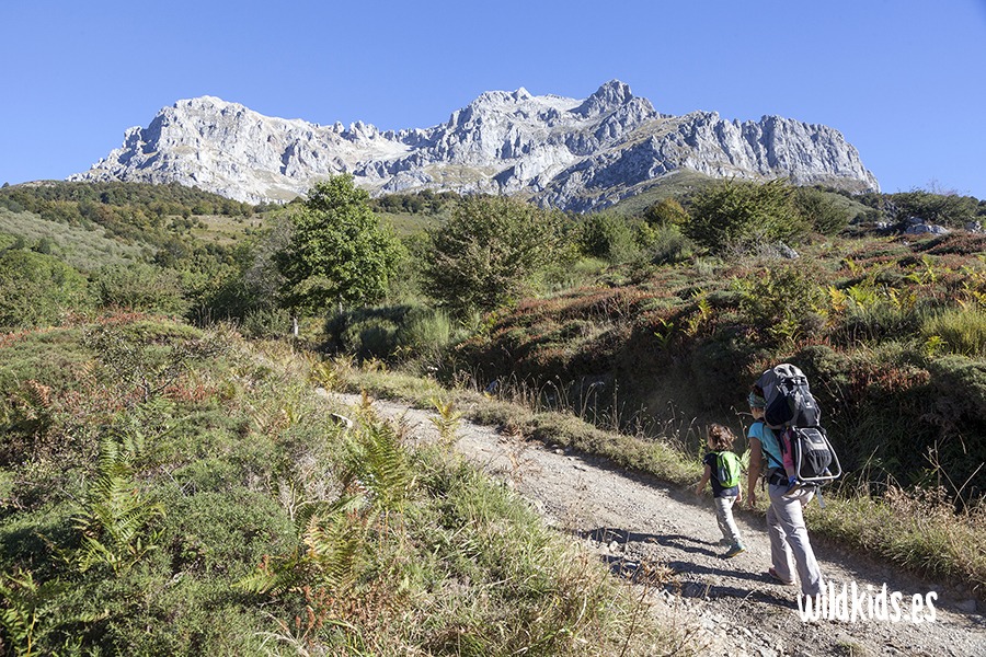 Vega de Llos con niños (2) Excursión con niños en Picos de Europa a vega de Llos