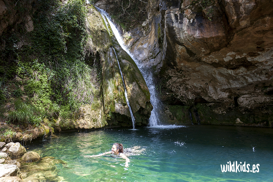 Piscinas naturales en Comunidad Valenciana para ir con niños