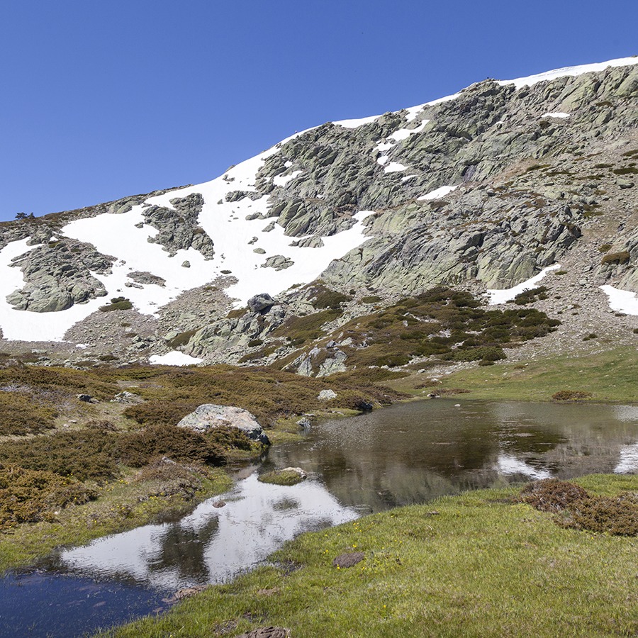 El pico del Nevero en Guadarrama