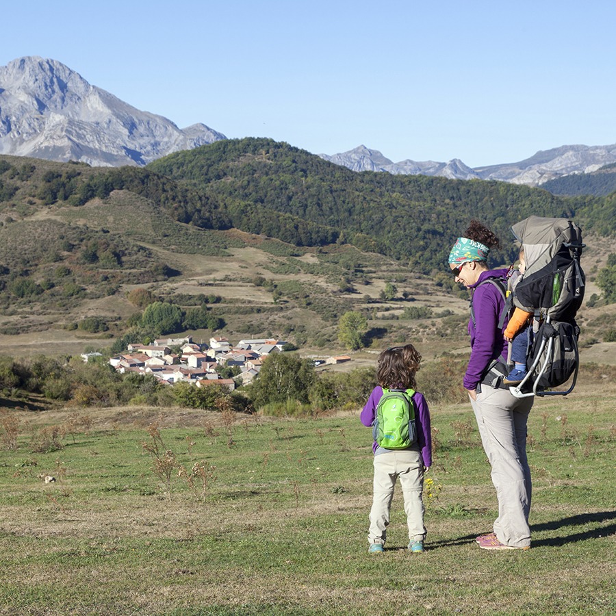 Excursión con niños al robledal de Monte Ranedo