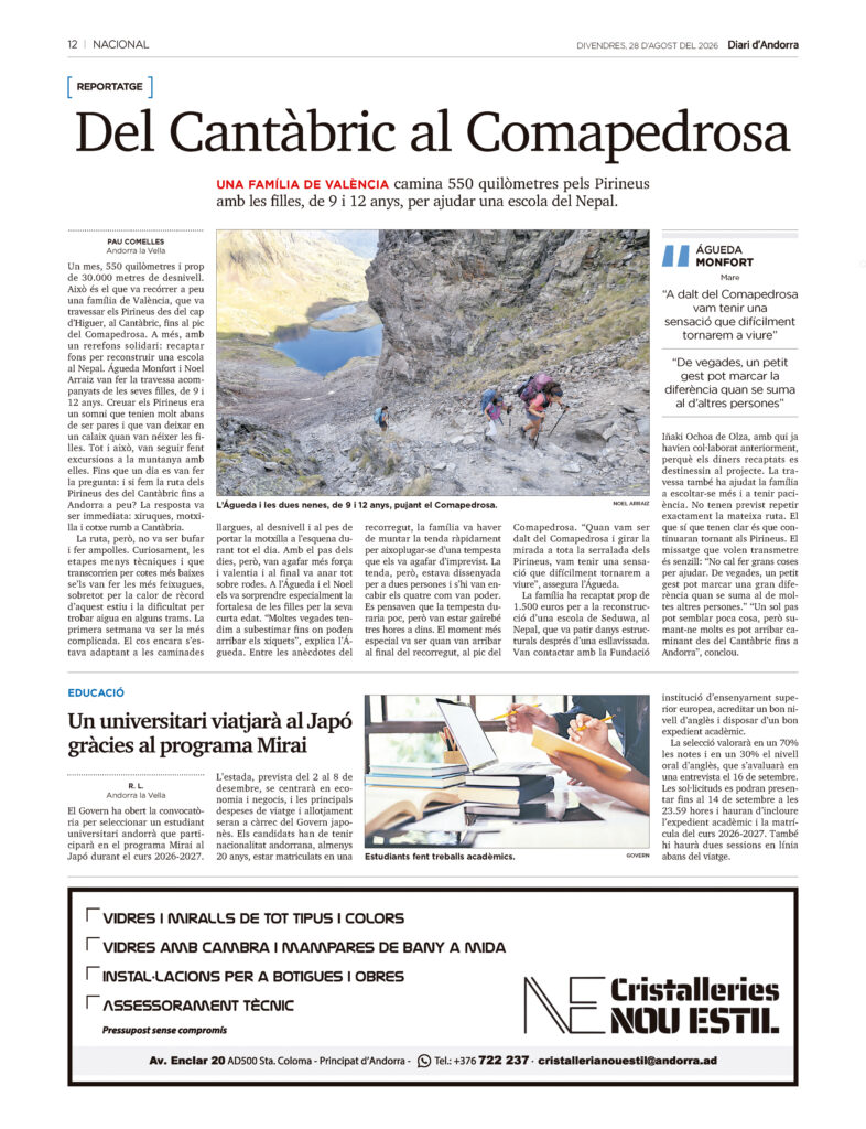wildkids transpirenaica familia diari andorra