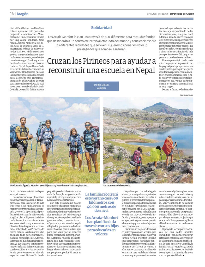 wildkids transpirenaica familia peridico aragon 2